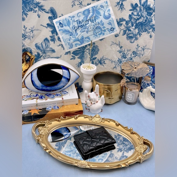 🆕 KURT GEIGER LONDON 🧿 NWOT All Black Leather Multi Card Holder - Picture 2 of 11